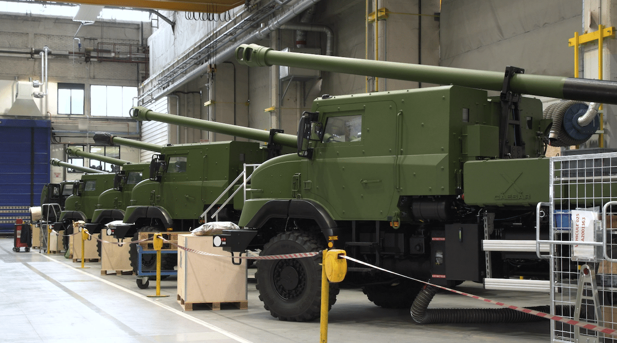 De SCORPION au CAESAR, la transformation se poursuit pour le site roannais de KNDS - FOB